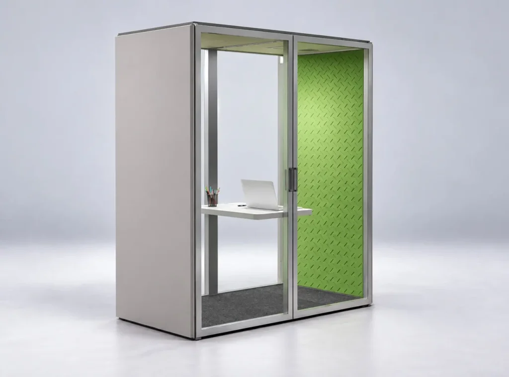 Smartbox 12 kabina za sastanke zelena